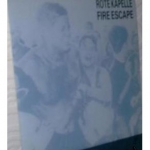 rote kapelle - fire escape - in tape - 1988