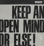 mccarthy - keep an open mind or else! - midnight music-1989