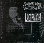 laceration-agoraphobic nosebleed - split 7 - satan's pimp - 1998